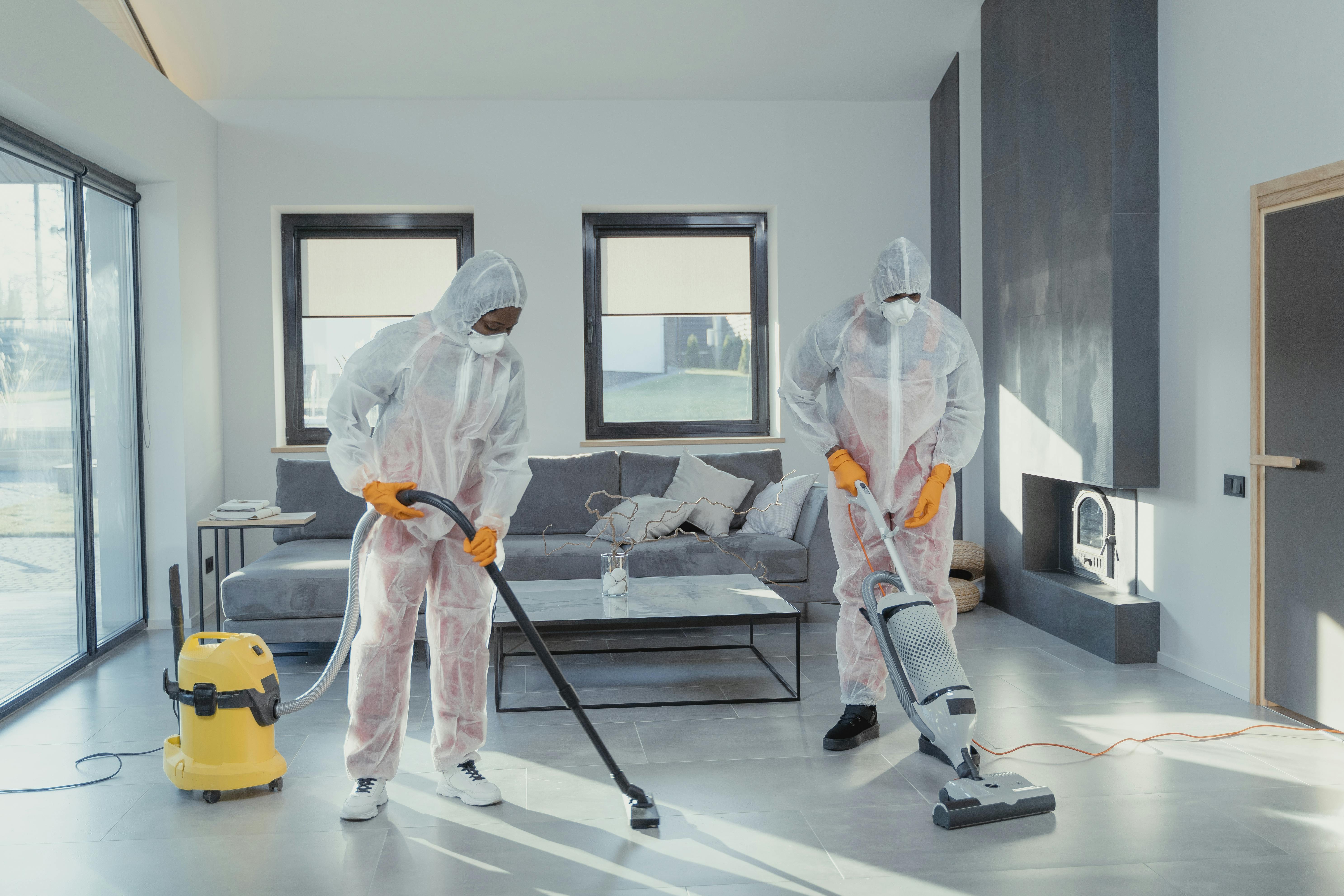 Post-construction cleanup