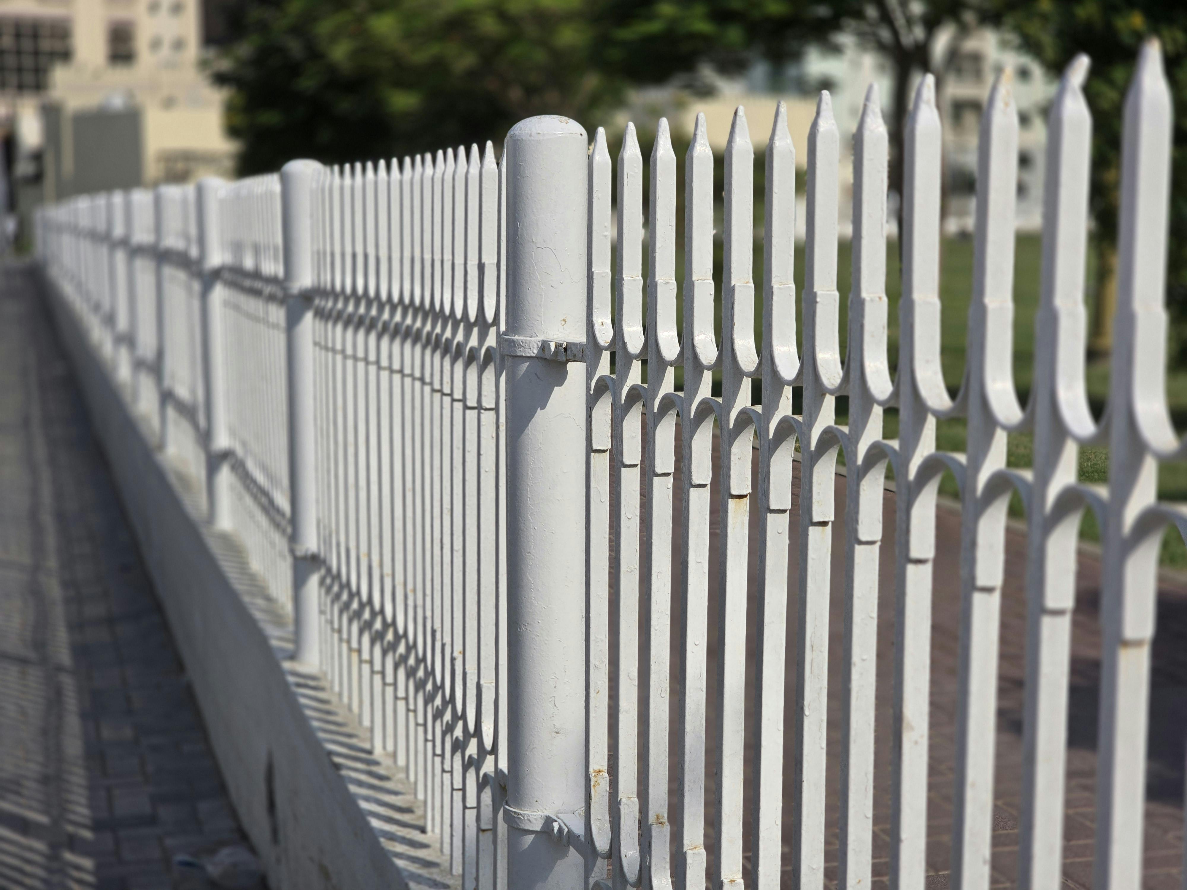 Chain-Link Security Fence